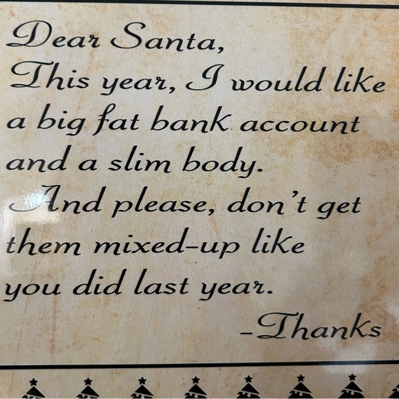 Holiday Art picture Funny Sign - Picture 2 of 4